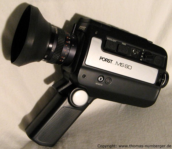 Super8 Filmkamera Porst MS60